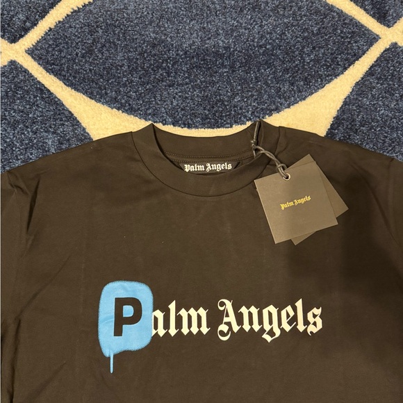 Palm Angels x Gunna Just For P’z Black T-Shirt Men’s Large - Picture 2 of 3